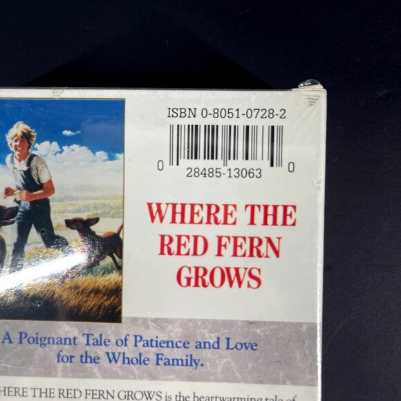 Where The Red Fern Grows VHS Family Entertainment Theatre - Picture 4 of 4